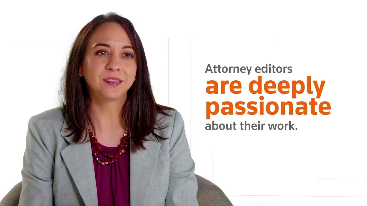 Your efficiency is our priority | Westlaw Attorney Editors